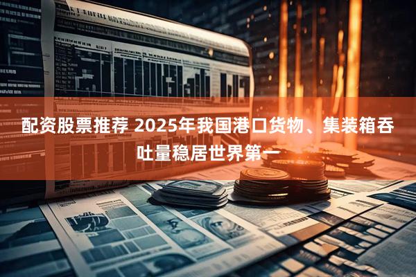 配资股票推荐 2025年我国港口货物、集装箱吞吐量稳居世界第一